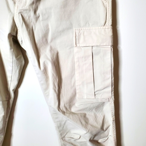 Nili Lotan Cream Khaki French Military Cargo Pants - Picture 6 of 14